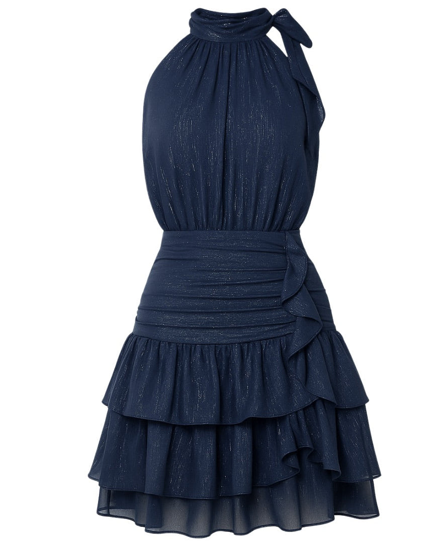 Ivy Dress Dark Blue