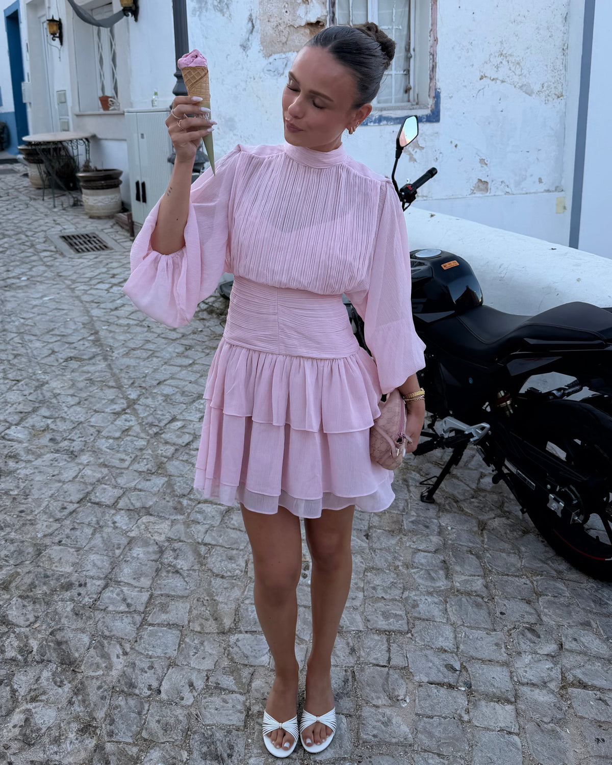 Blair Dress Dusty Pink