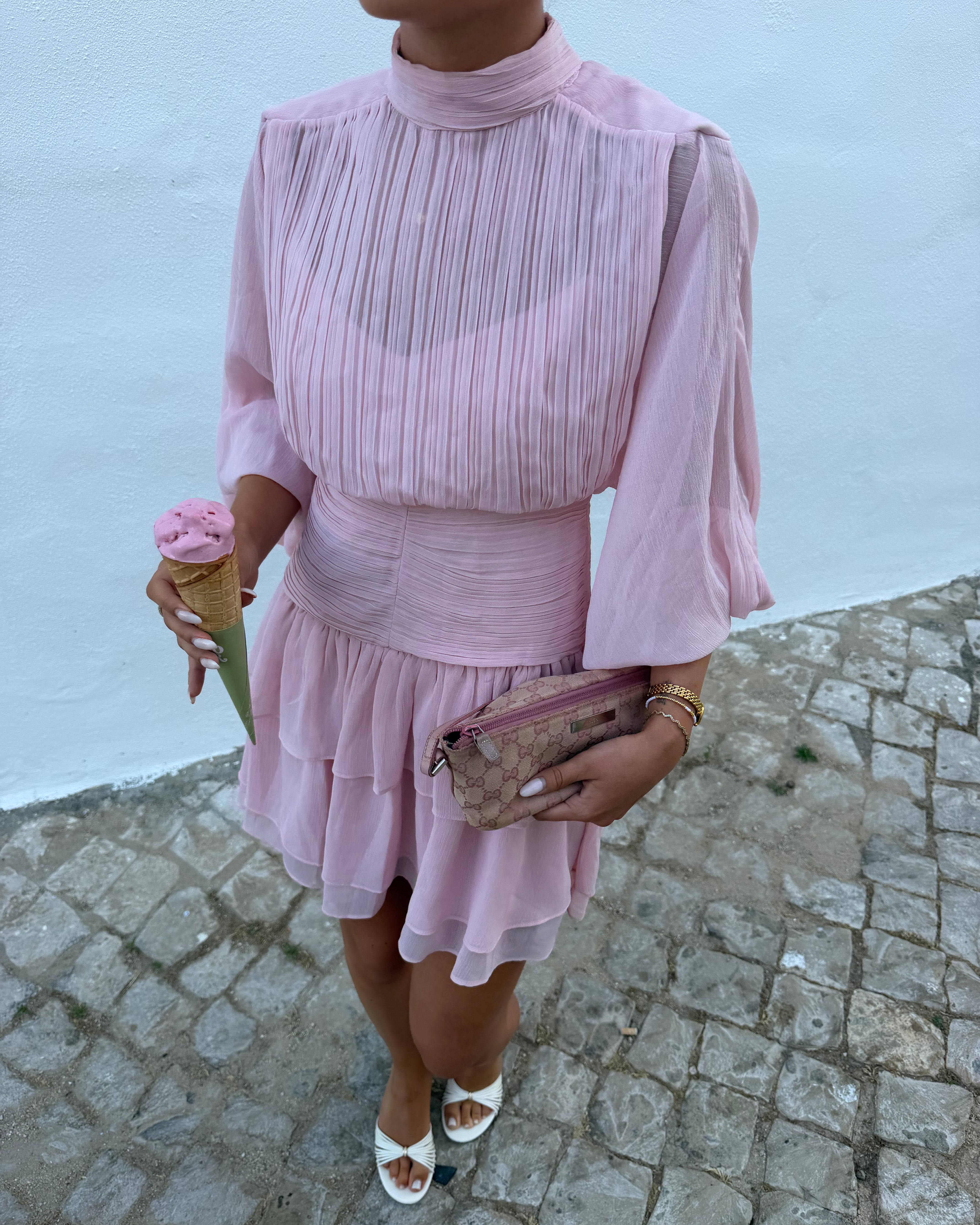 Blair Dress Dusty Pink