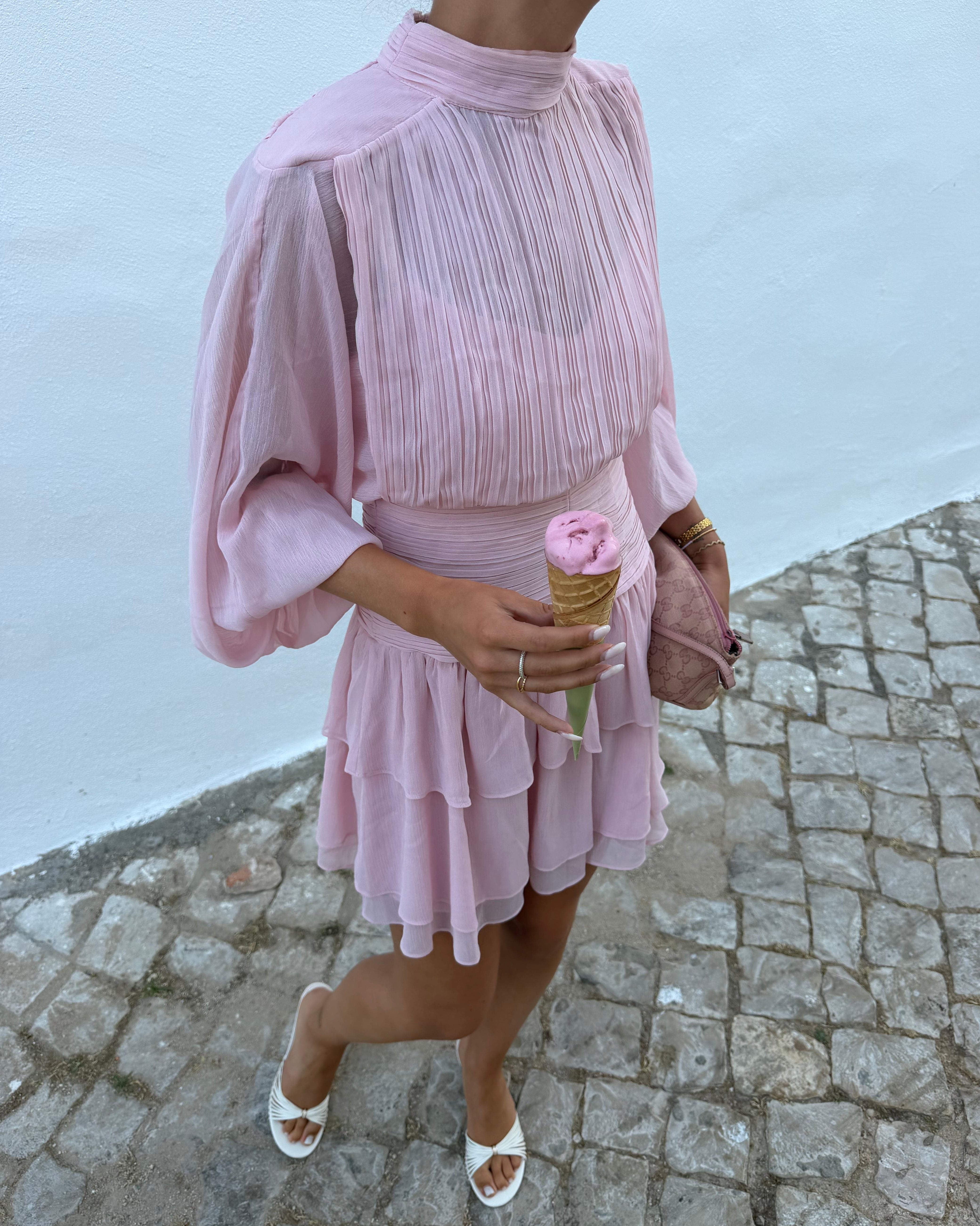 Blair Dress Dusty Pink