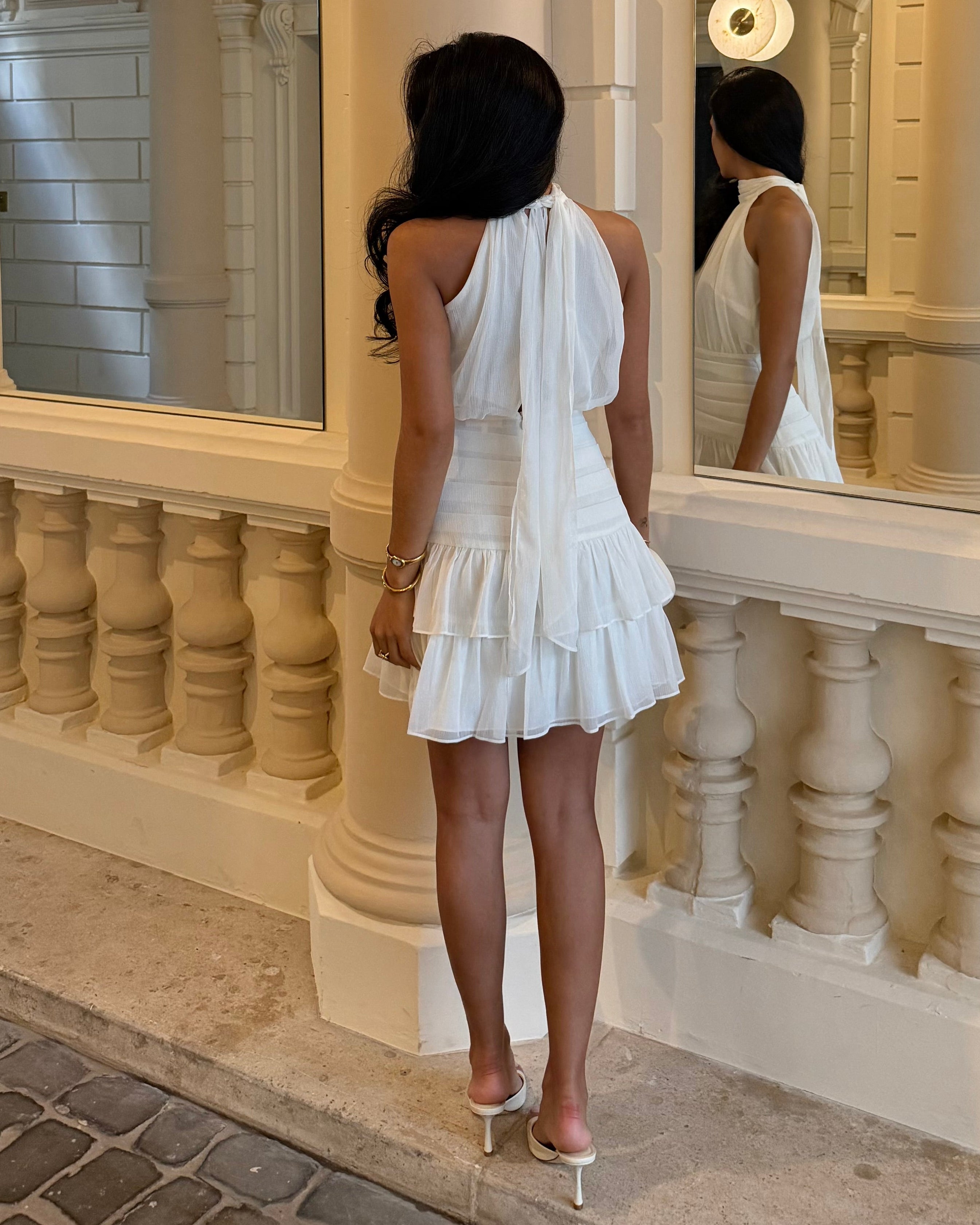 Ivy Dress Cream
