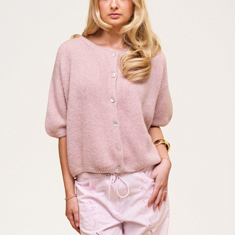 Buttoned Wool T-shirts