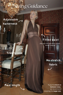 Aya Dress Brown