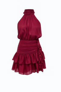 Ivy Dress Burgundy