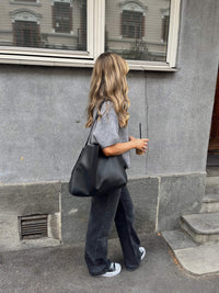 Wool T-shirt Dark Grey