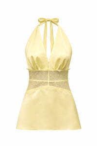 Aya Top Light Yellow