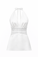 Aya Top White