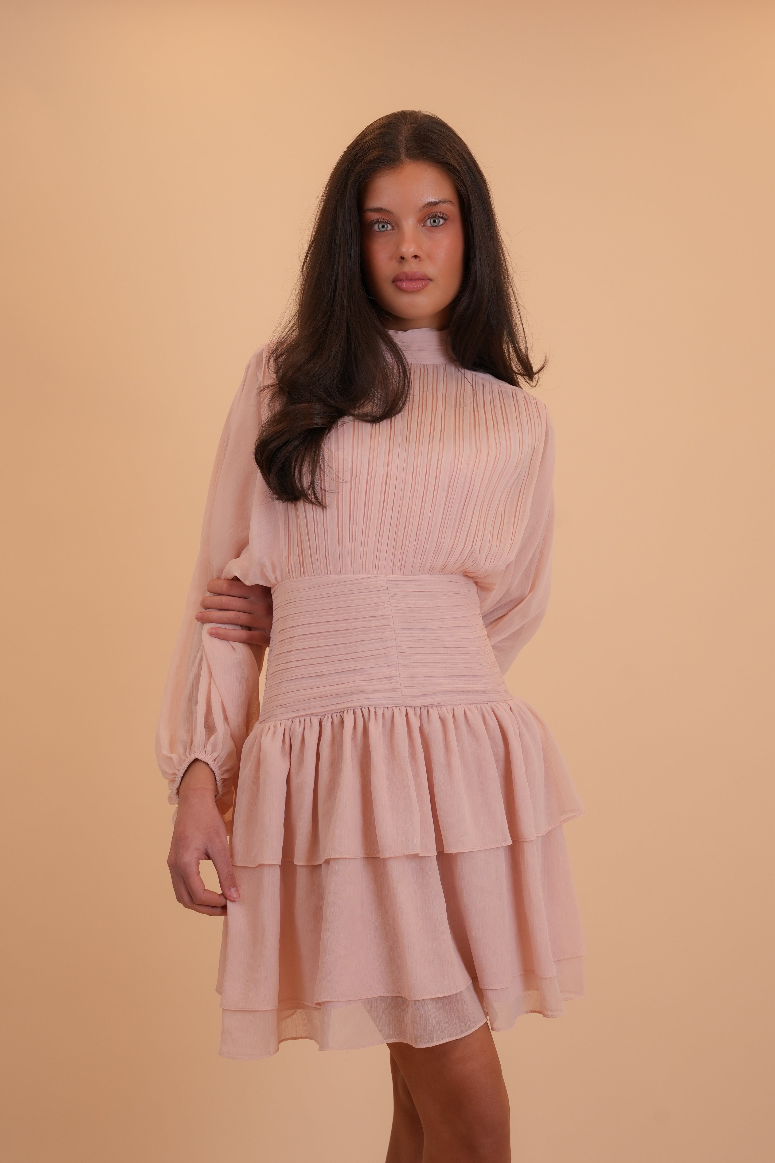 Blair Dress Dusty Pink