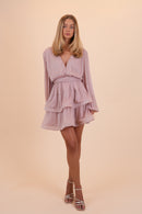 Kaya Dress Pink Glitter