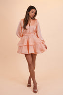 Kaya Dress Peach