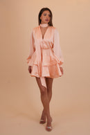 Kaya Dress Peach