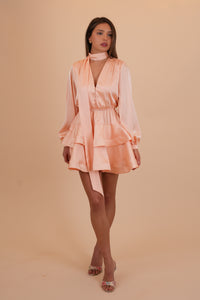 Kaya Dress Peach