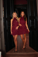 Ivy Dress Burgundy