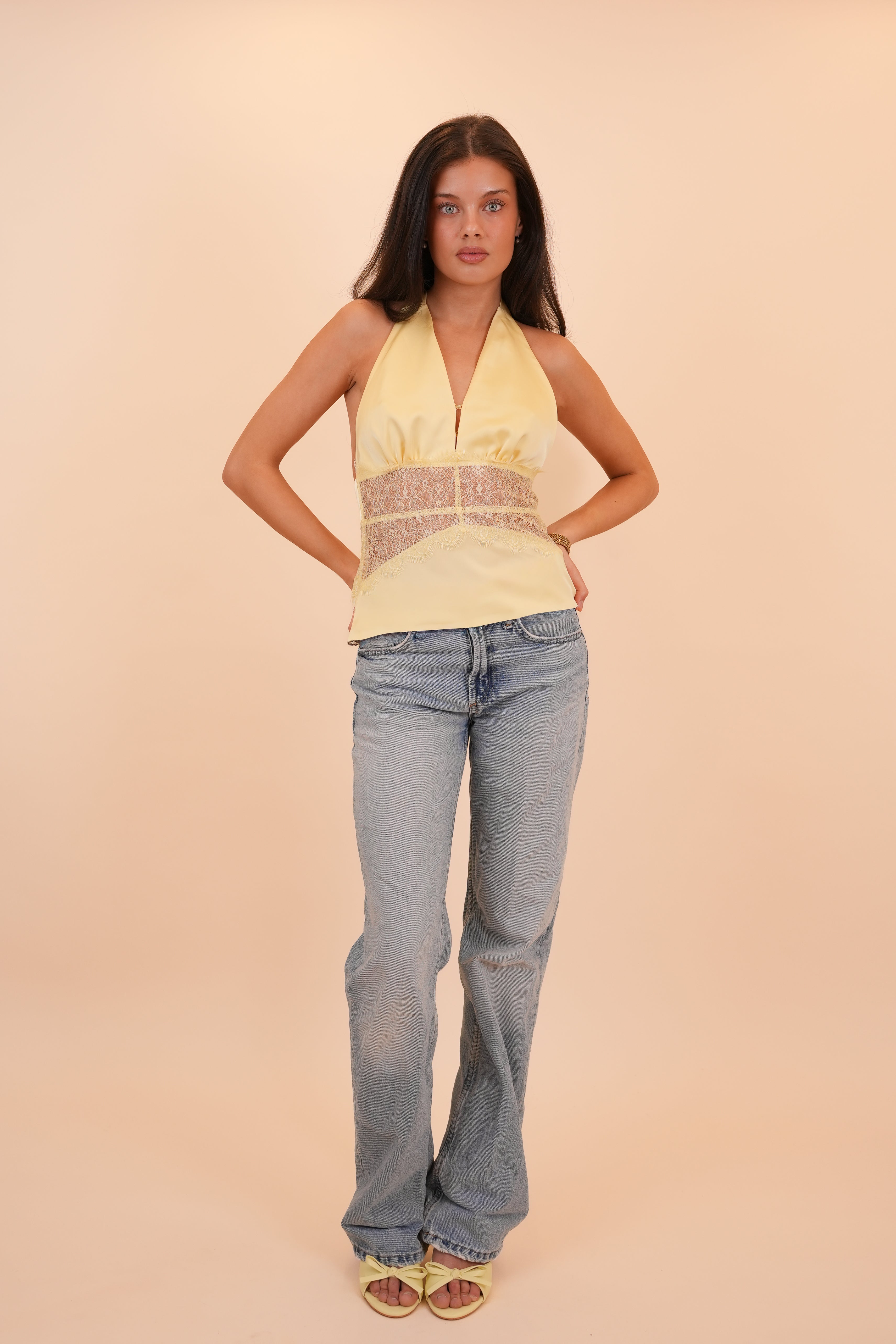 Aya Top Light Yellow