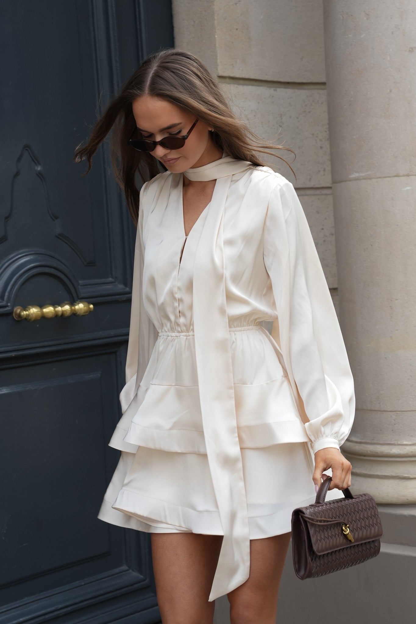 Kaya Dress Crème