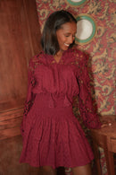 Ina Dress Burgundy