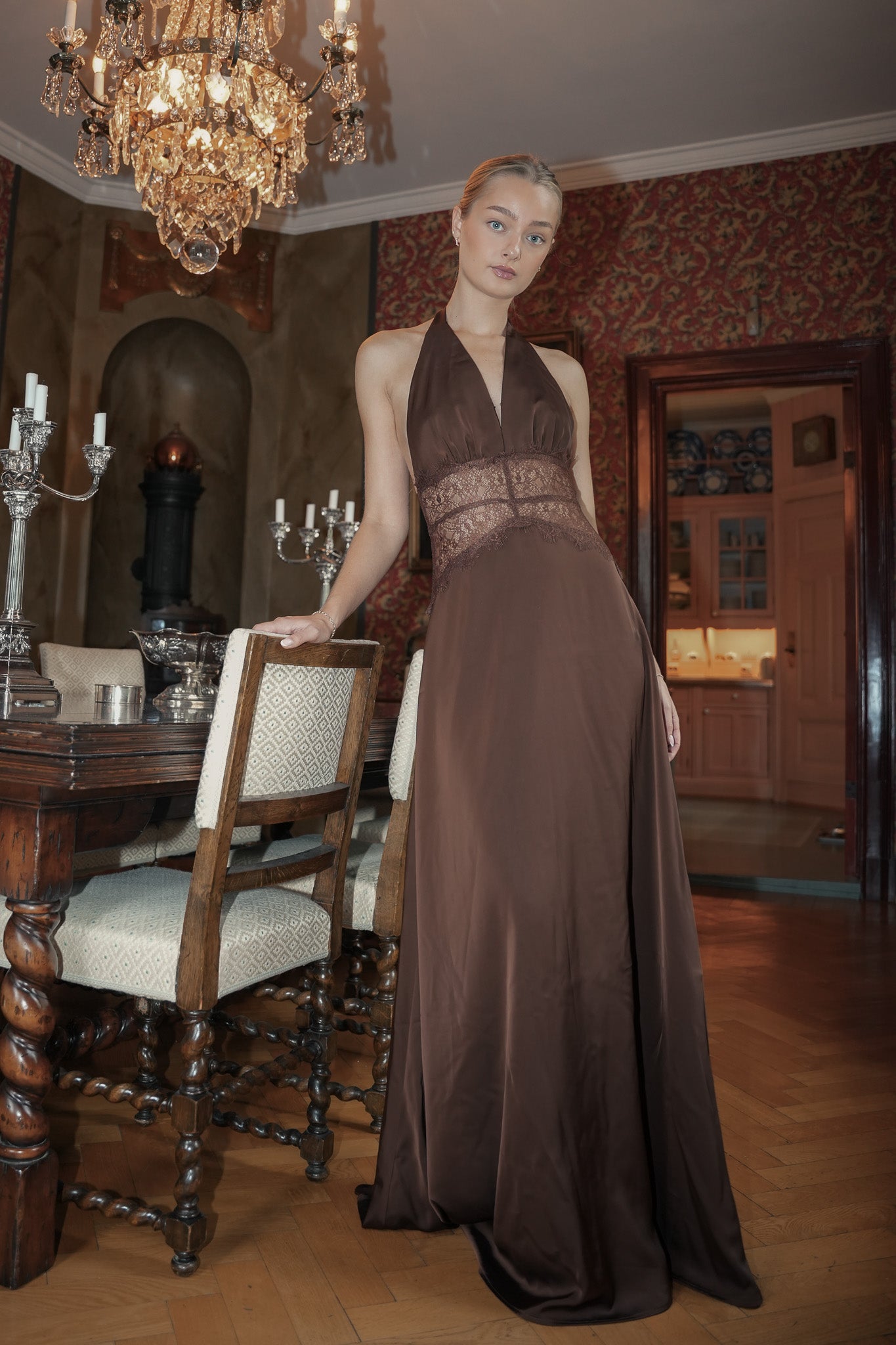 Aya Dress Brown