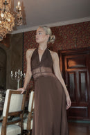 Aya Dress Brown