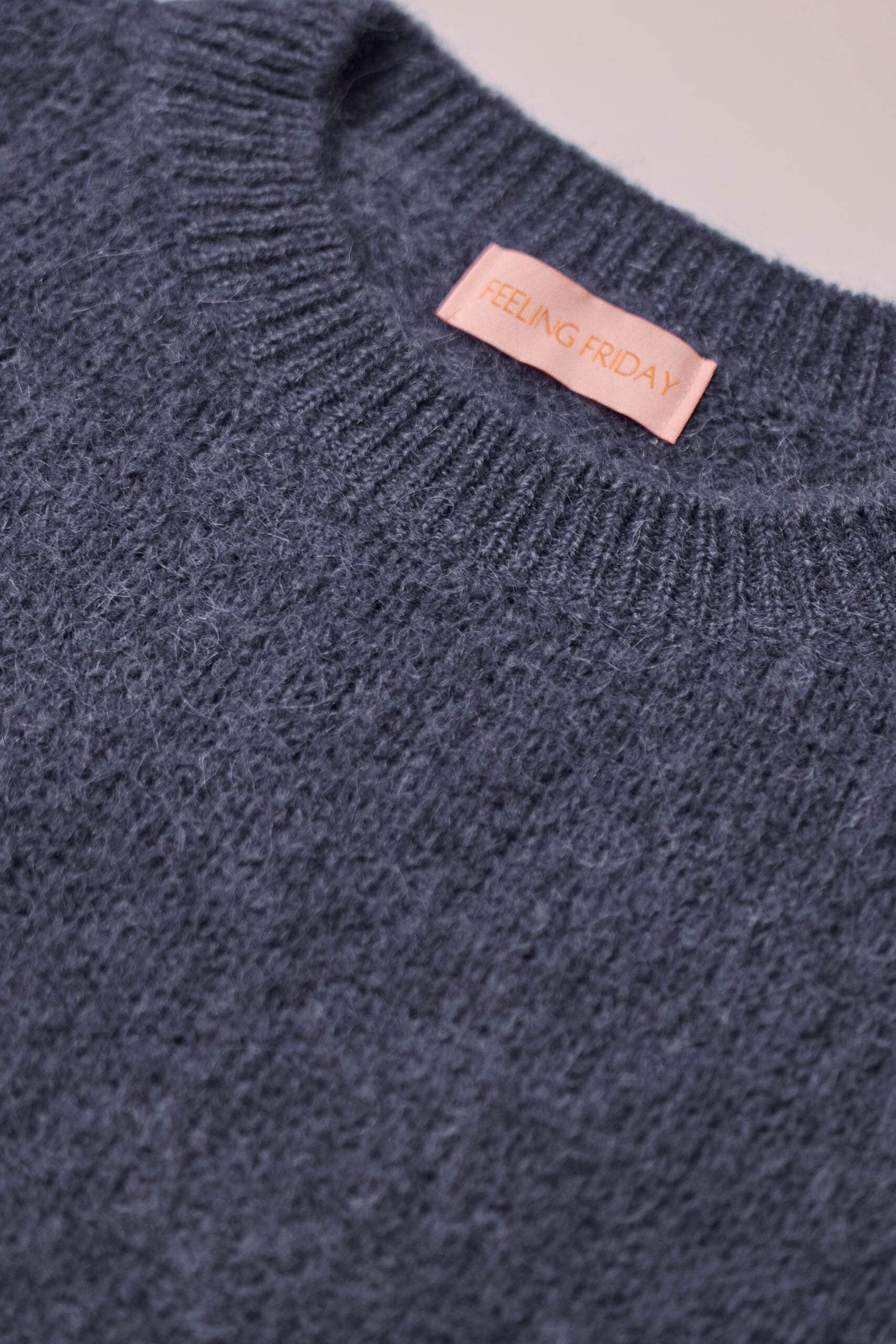 Wool T-shirt Jean Blue