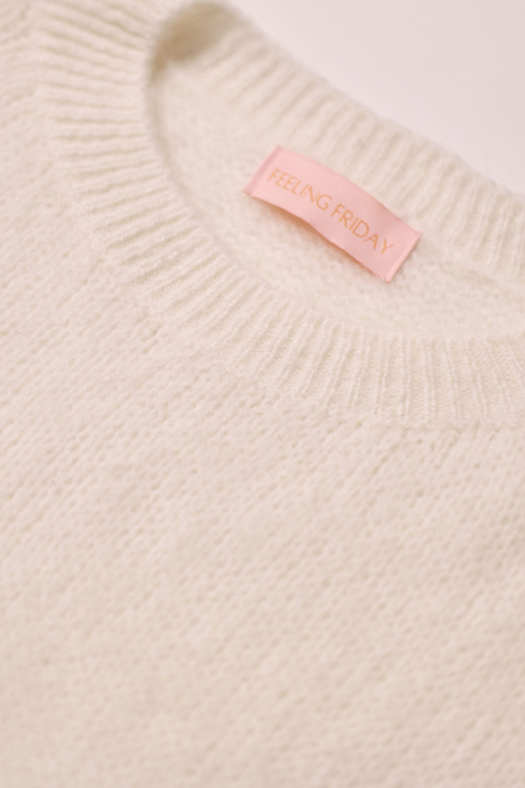 Wool T-shirt Cream