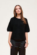 Wool T-shirt Black
