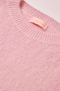Wool T-shirt Dusty Pink