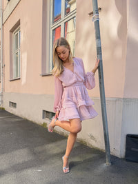 Kaya Dress Pink Glitter