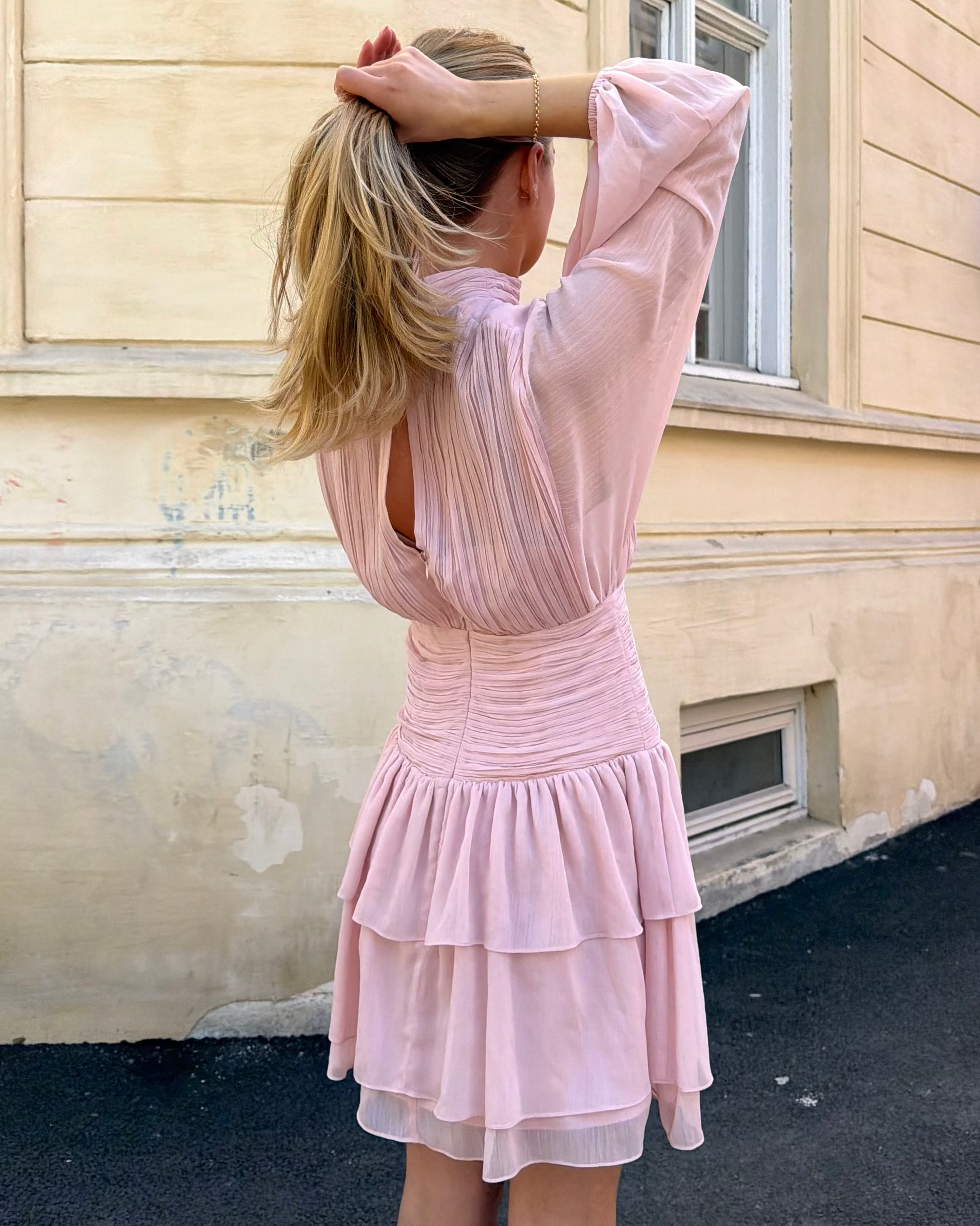Blair Dress Dusty Pink