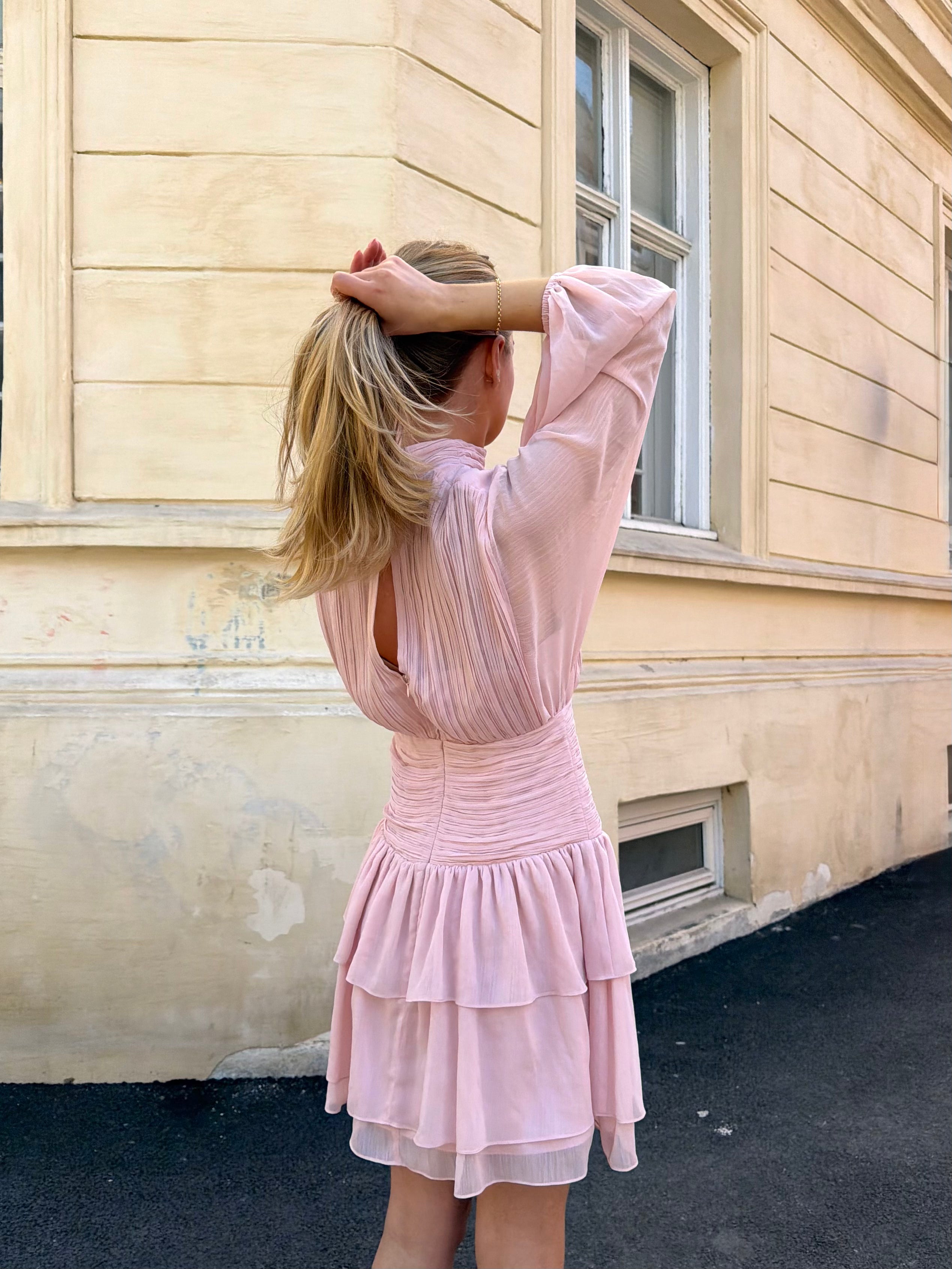 Blair Dress Dusty Pink