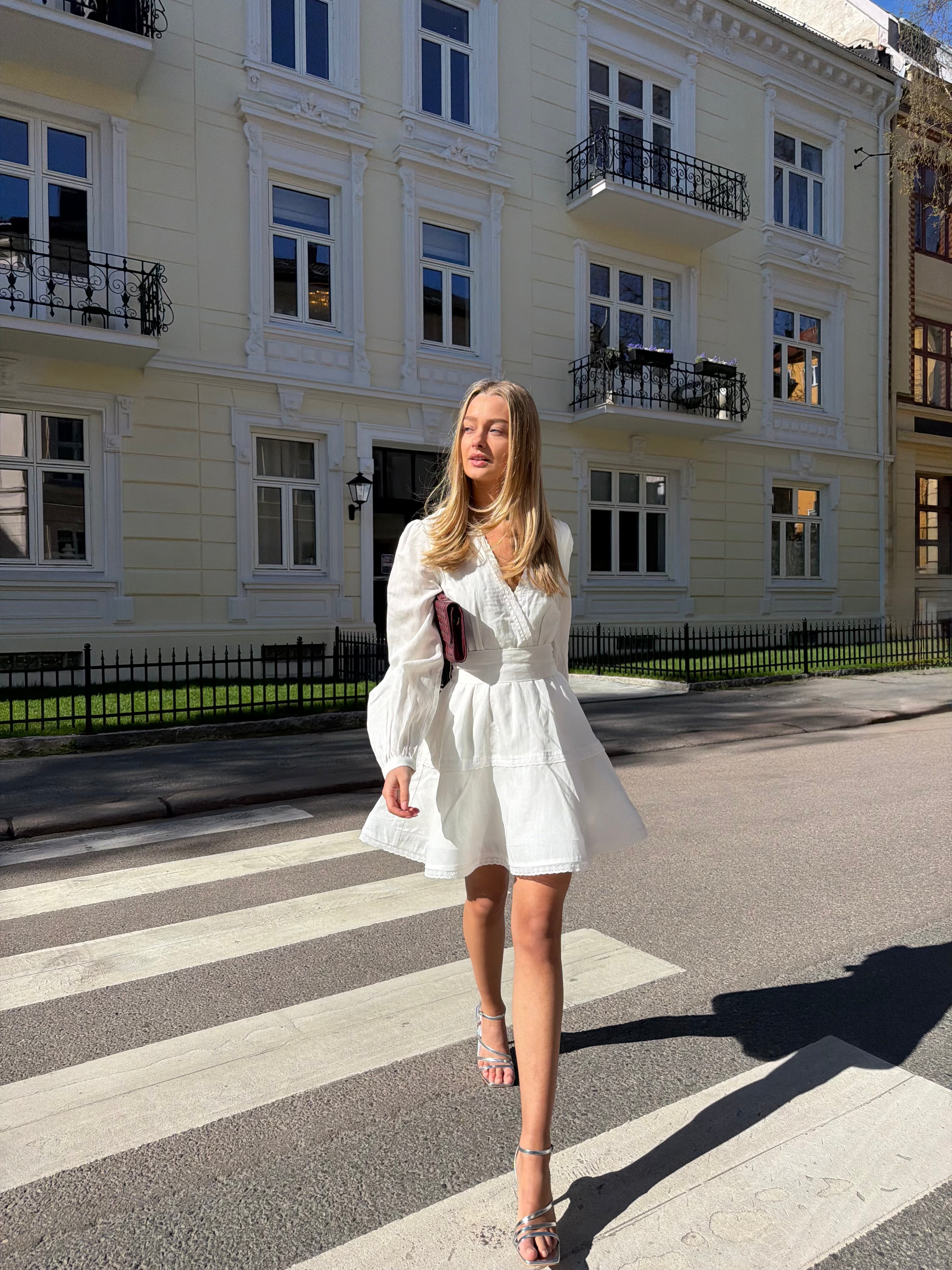 Kaya Dress Linen Blend Feeling Friday Kaya Dress Linen Blend Feeling Friday