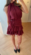 Ivy Dress Burgundy