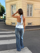 Aya Top Light Blue