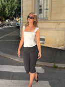 Natalia Top White