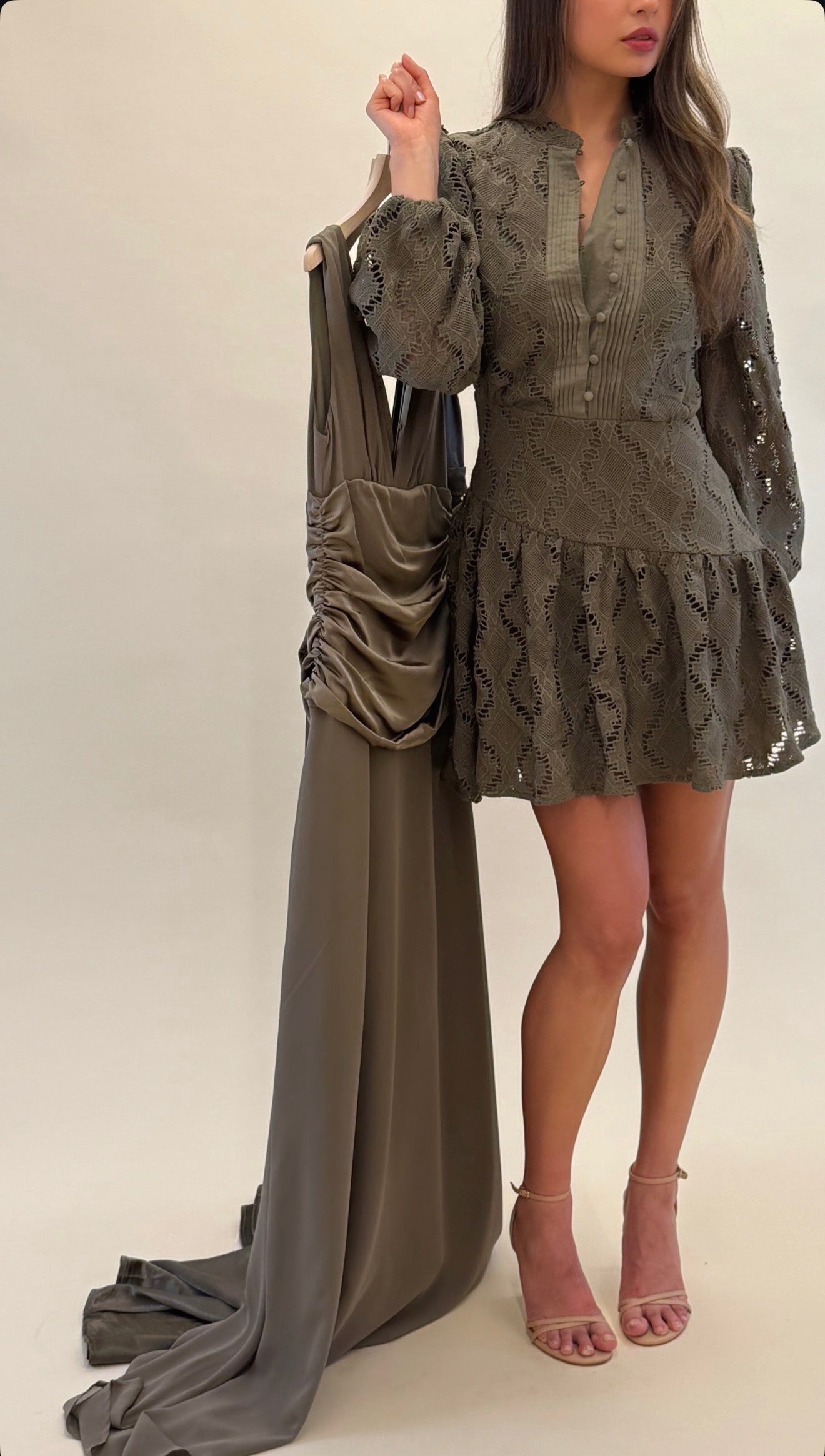 Olivia Dress Khaki