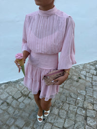 Blair Dress Dusty Pink