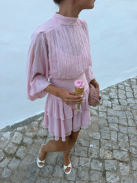 Blair Dress Dusty Pink