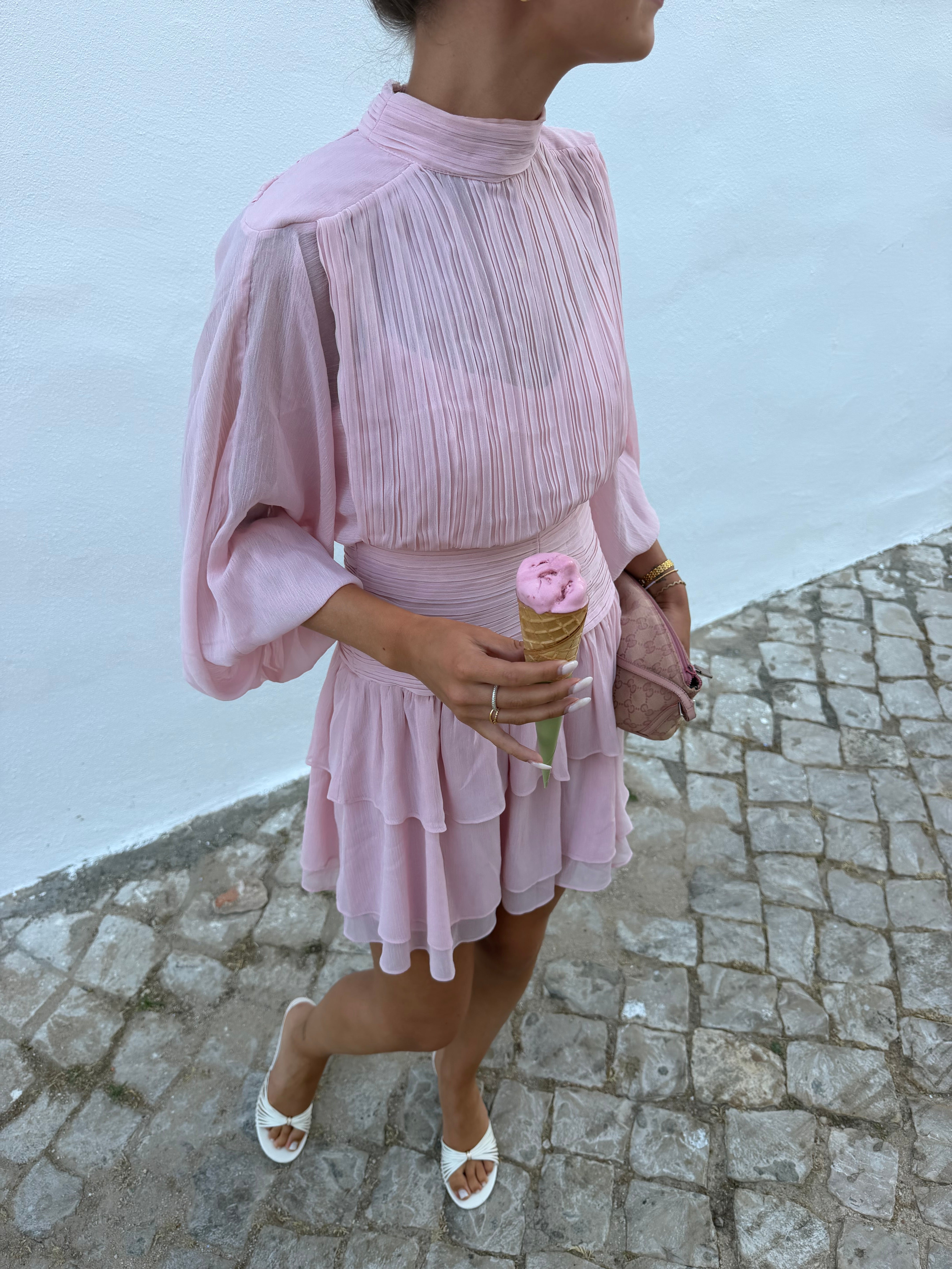 Blair Dress Dusty Pink