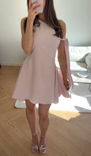 Ellie Dress Dusty Pink