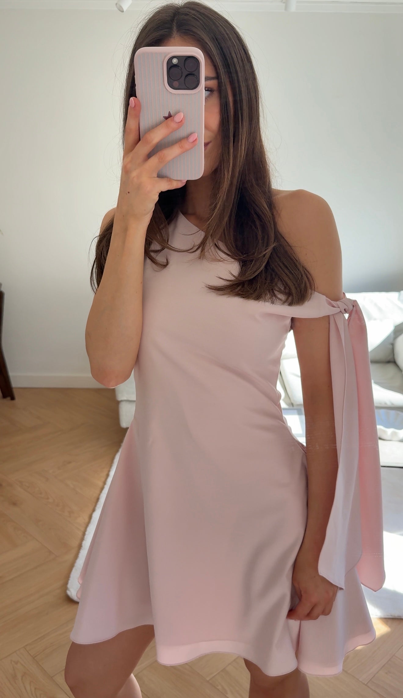 Ellie Dress Dusty Pink