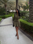 Emily Dress Khaki