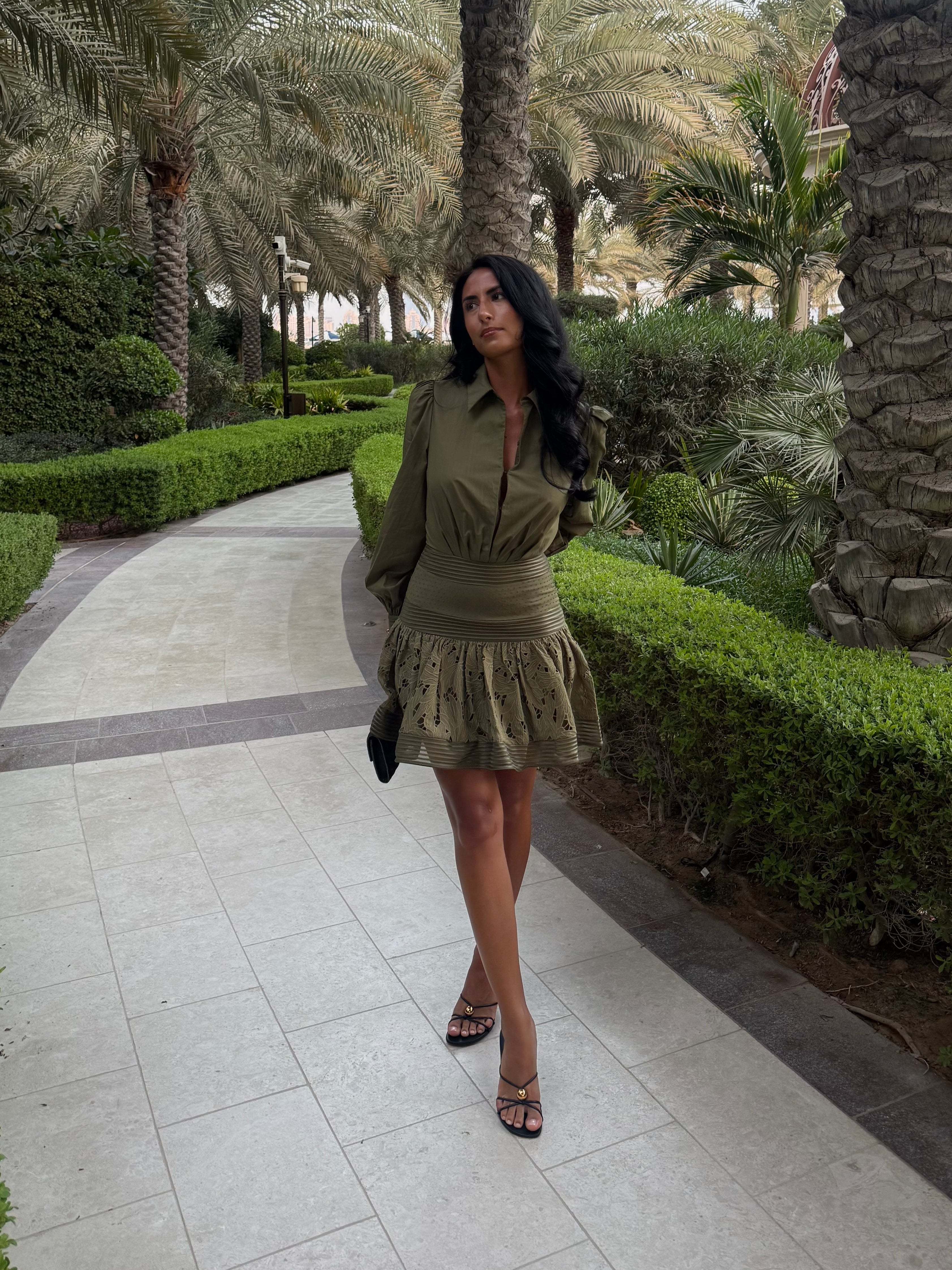 Emily Dress Khaki