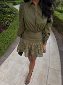 Emily Dress Khaki