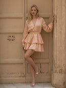 Kaya Dress Peach
