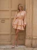 Kaya Dress Peach