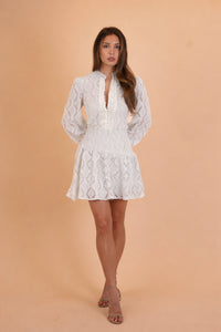 Olivia Dress White