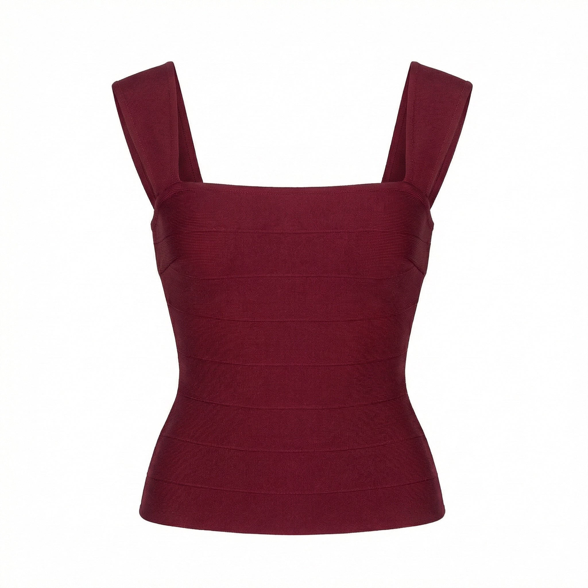 Demi Bandage Top Burgundy