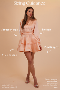 Kaya Dress Peach