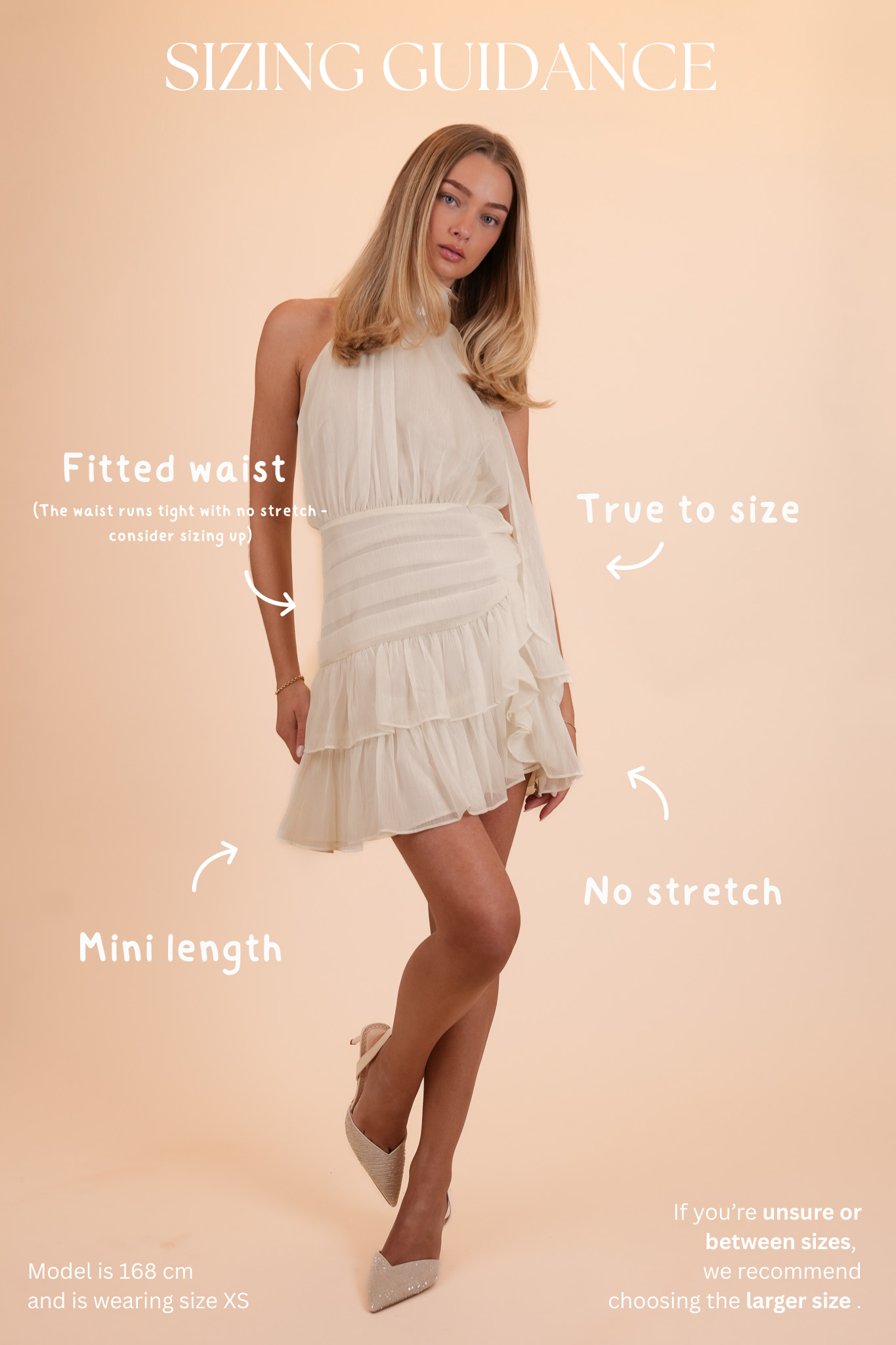 Ivy Dress Cream Feeling Friday Ivy Dress Cream Feeling Friday