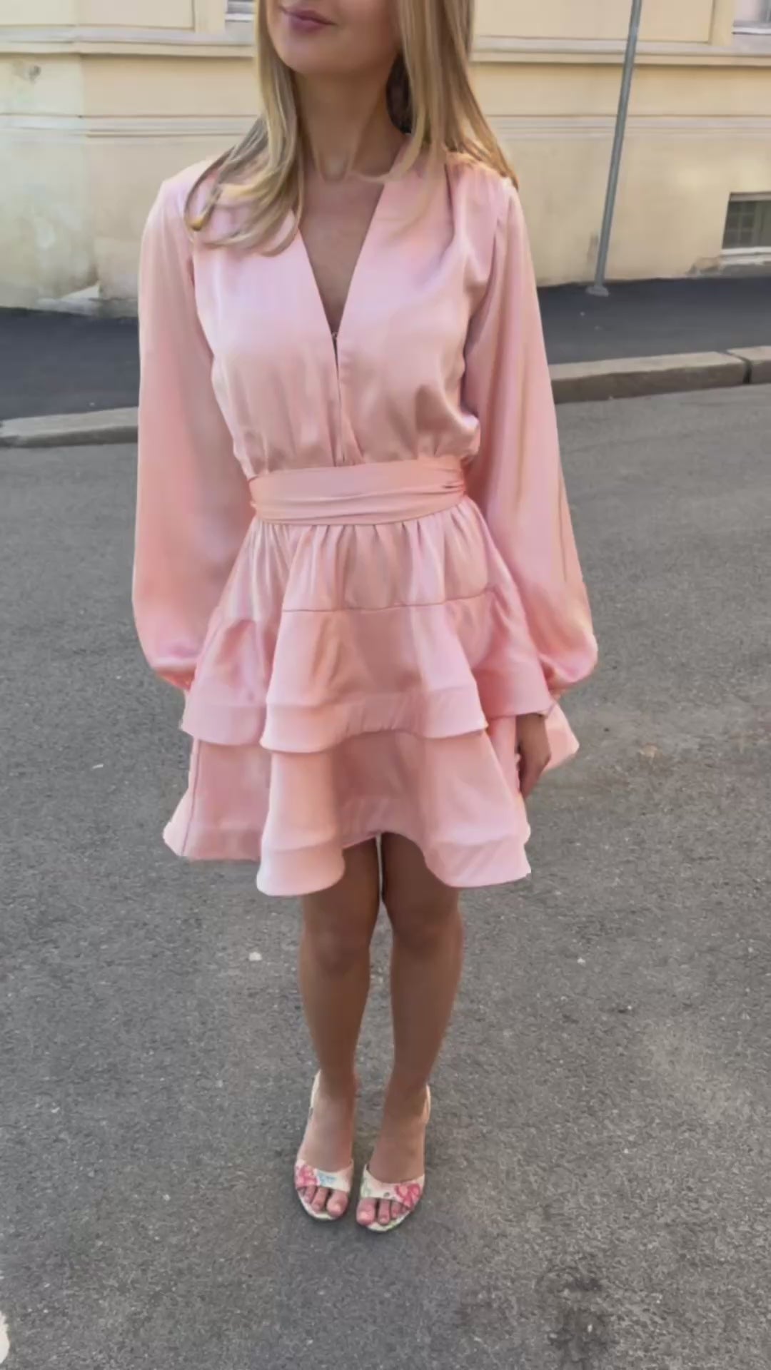 Kaya Dress Peach
