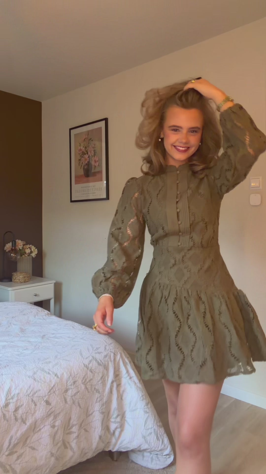 Olivia Dress Khaki